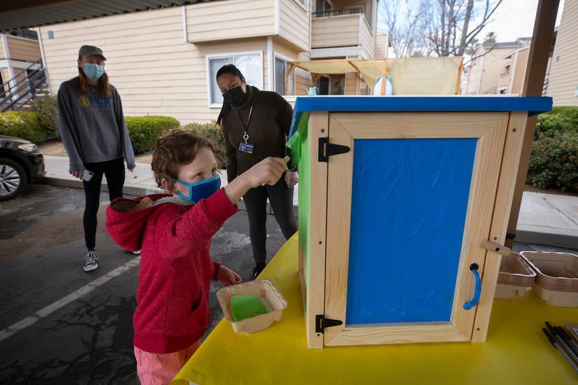 ‘Little Free Pantry’ now available to student parents at Oban Family